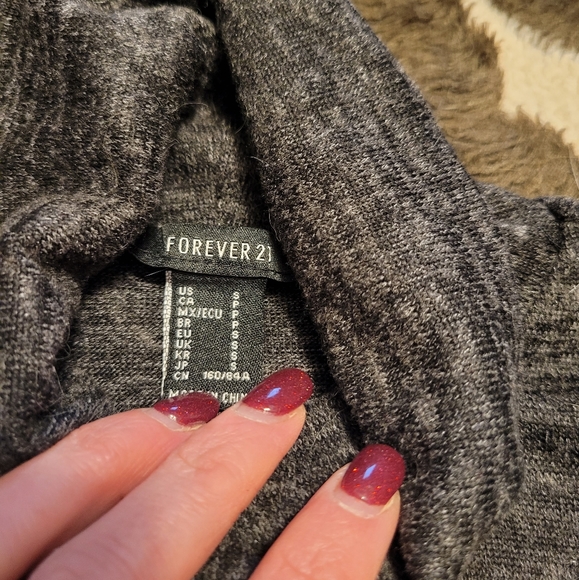 Gray Turtleneck - Picture 2 of 2